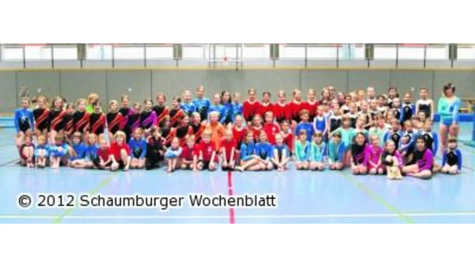 Kinder turnen um die Wette (Foto: em)