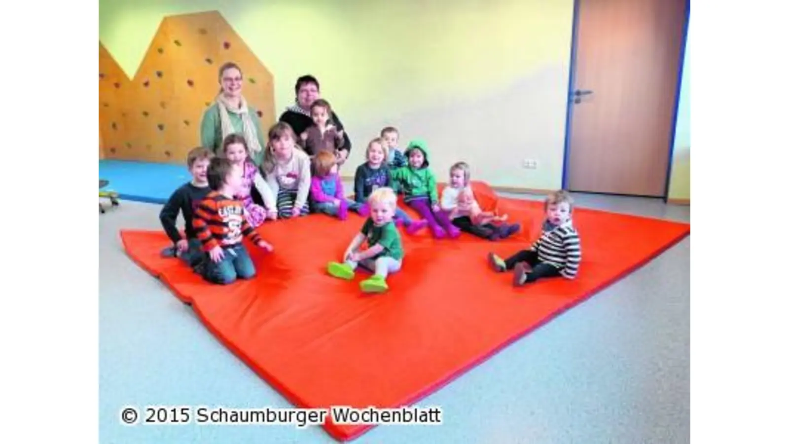 Turnmatte lädt zum Toben ein (Foto: pd)