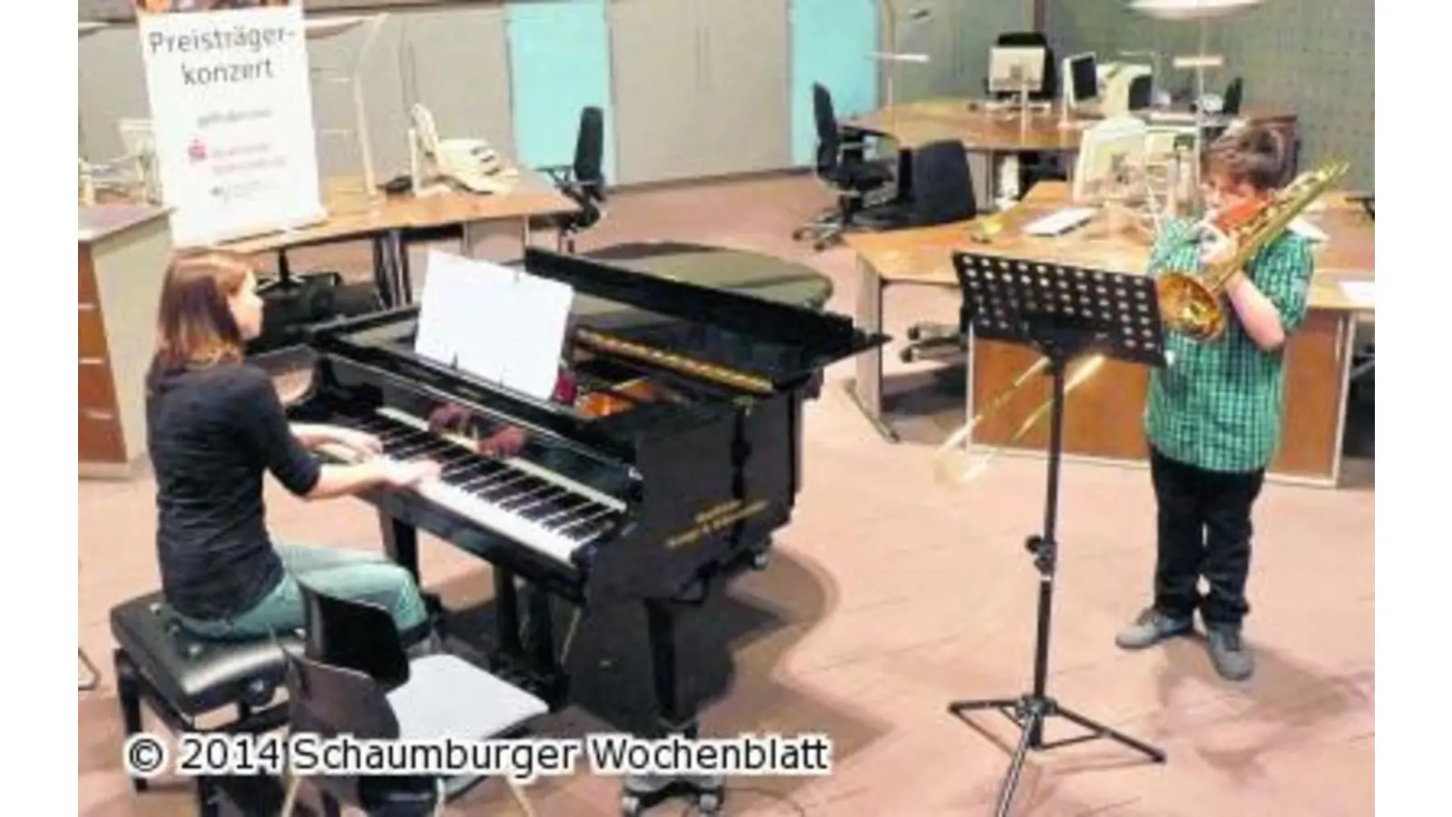 15 junge Schaumburger Musiker fahren zum Landeswettbewerb nach Hannover (Foto: km)