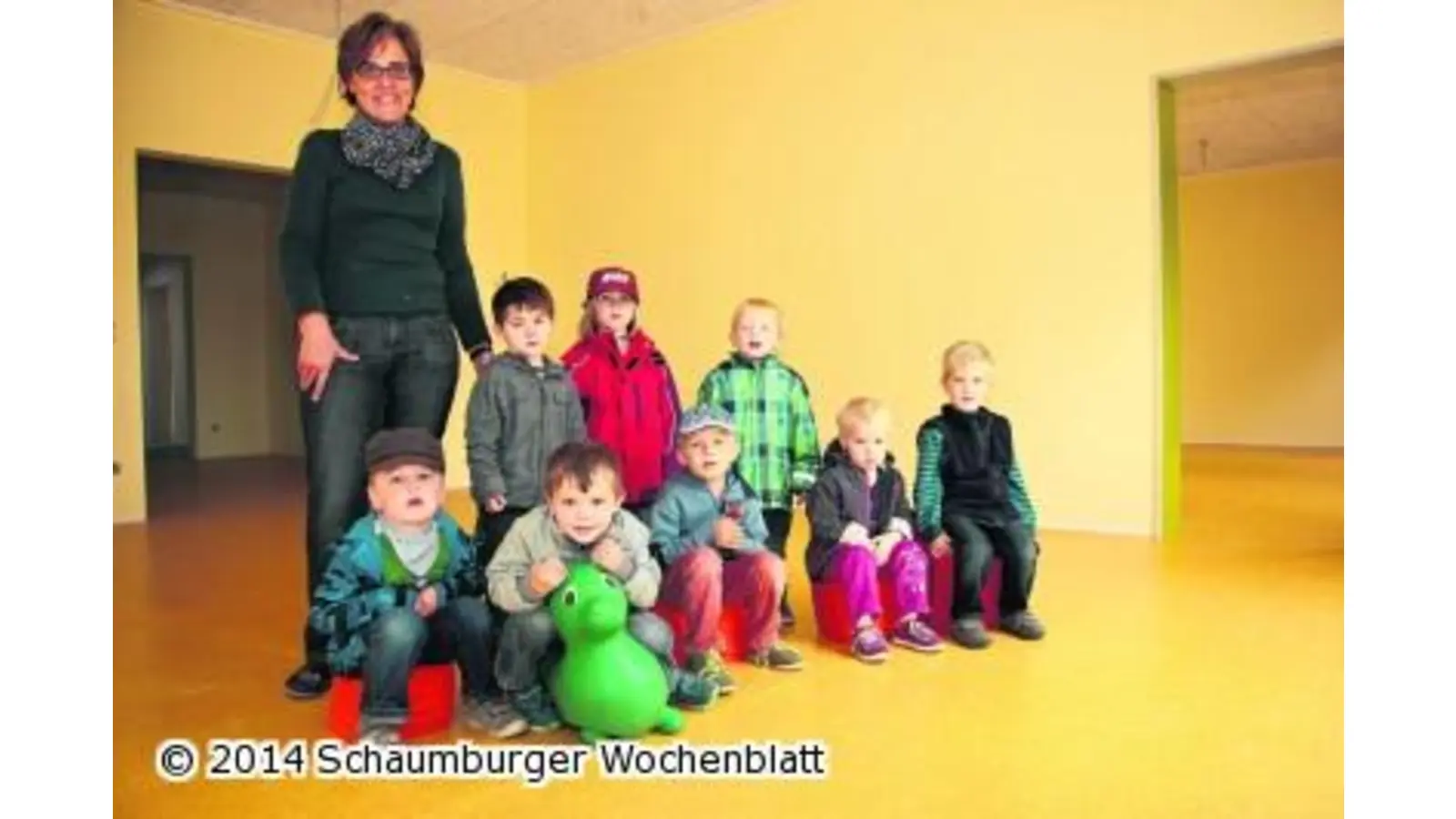 Neue Krippe nimmt Gestalt an (Foto: jl)