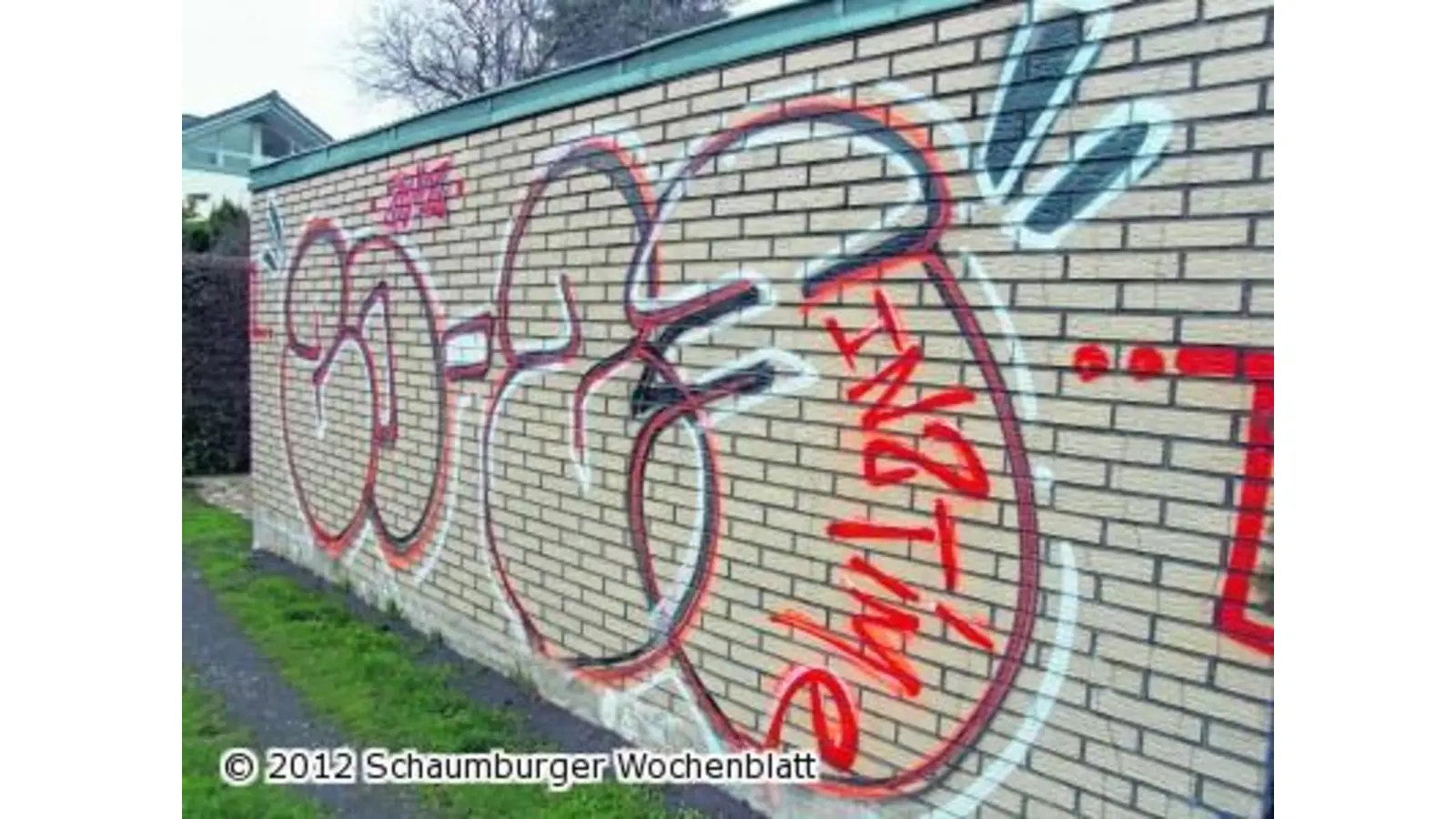 Mehrere Graffitis in der Stadt entdeckt (Foto: red)