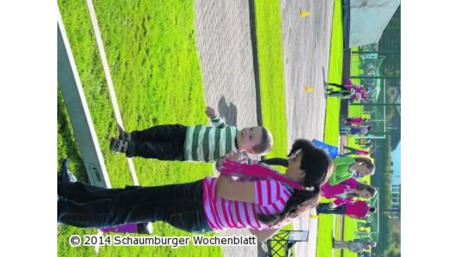 Auf dem Nenndorfer Sportgelände kommt der Landkreis in Bewegung (Foto: bb)