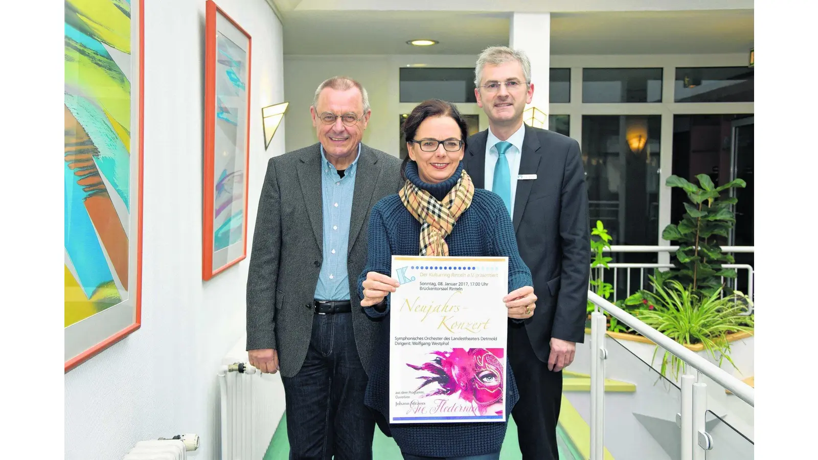 Nur noch Restkarten für das Neujahrskonzert (Foto: ste)