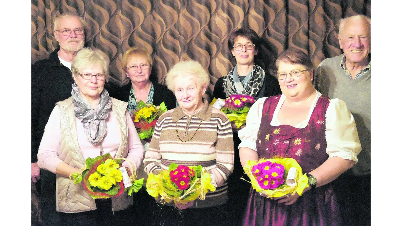 Fleißige Helfer für die Dorfgemeinschaft (Foto: red)