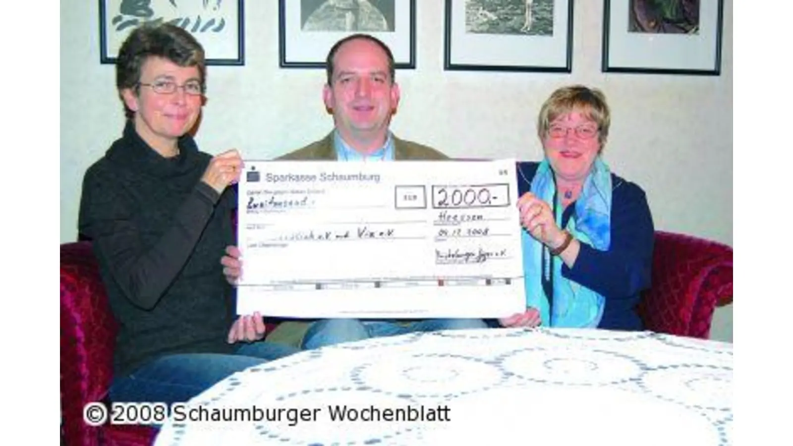2000 Euro für Hospiz in Schaumburg (Foto: red)