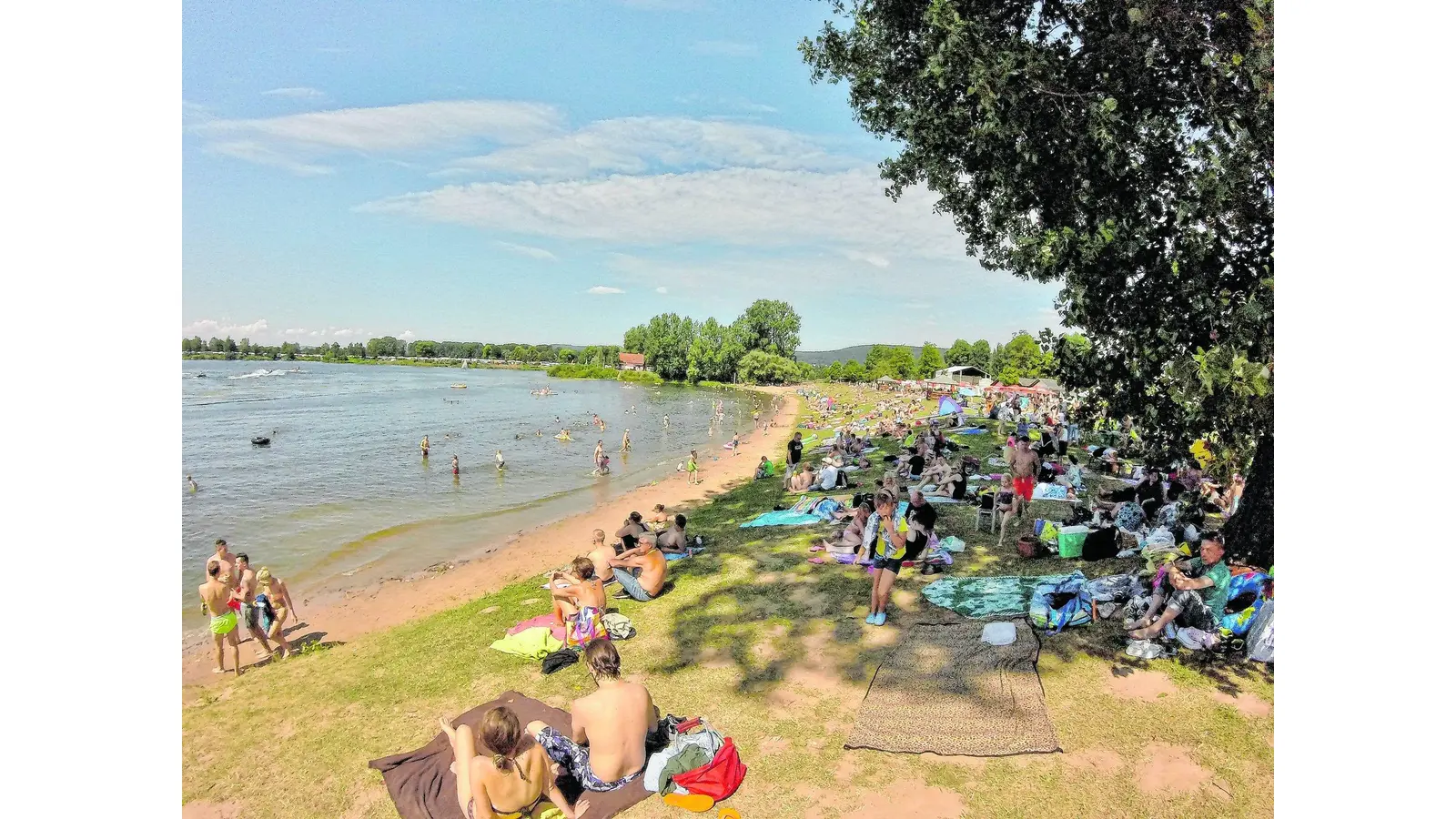 Rauchfreie Zonen am Doktorsee (Foto: ste)