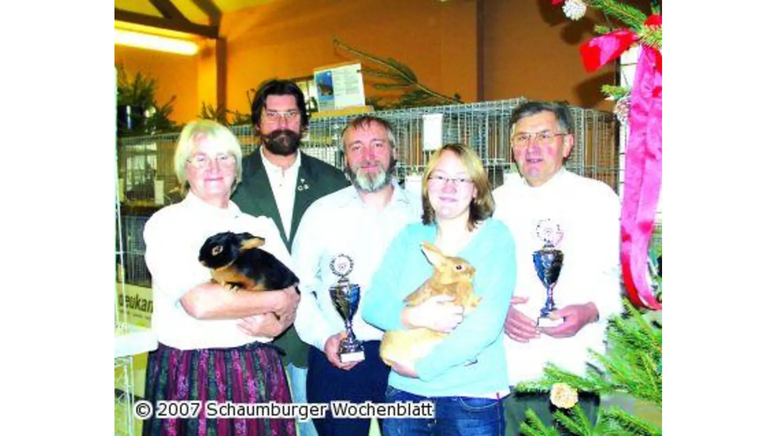 Kaninchenzüchter sind künftig in neuen Räumen (Foto: ste)