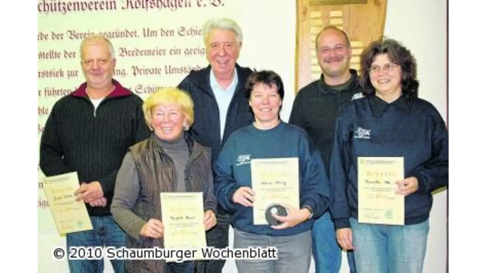 Pokalschießen der örtlichen Vereine (Foto: red)