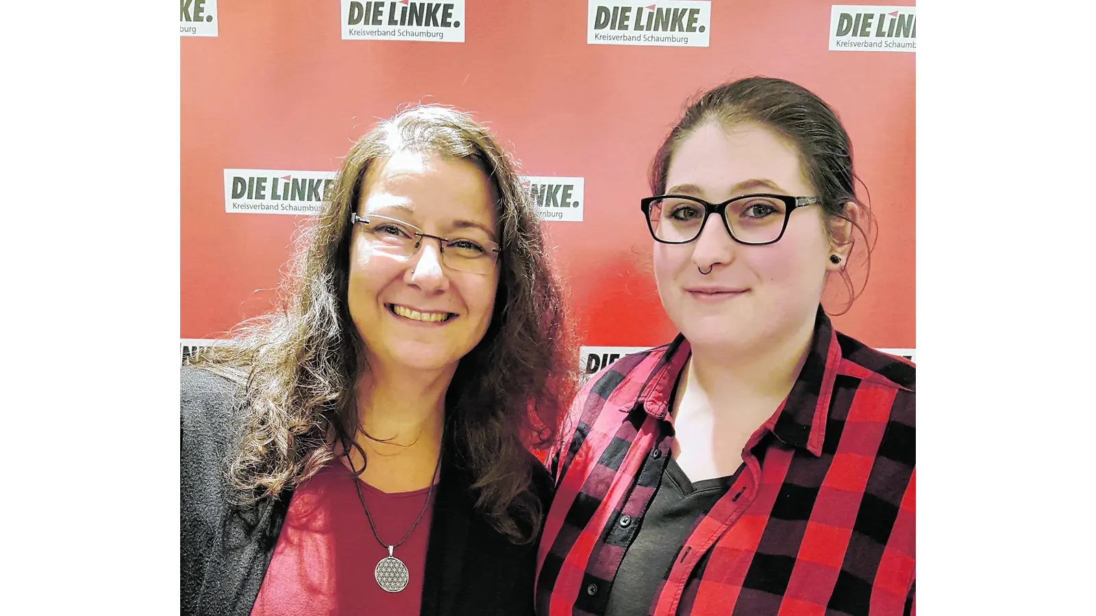 Vorstand der Linken in Schaumburg komplett (Foto: jb)