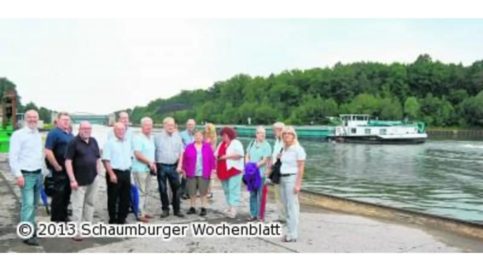 Brombach erläutert Pläne zum Hafenausbau (Foto: red)