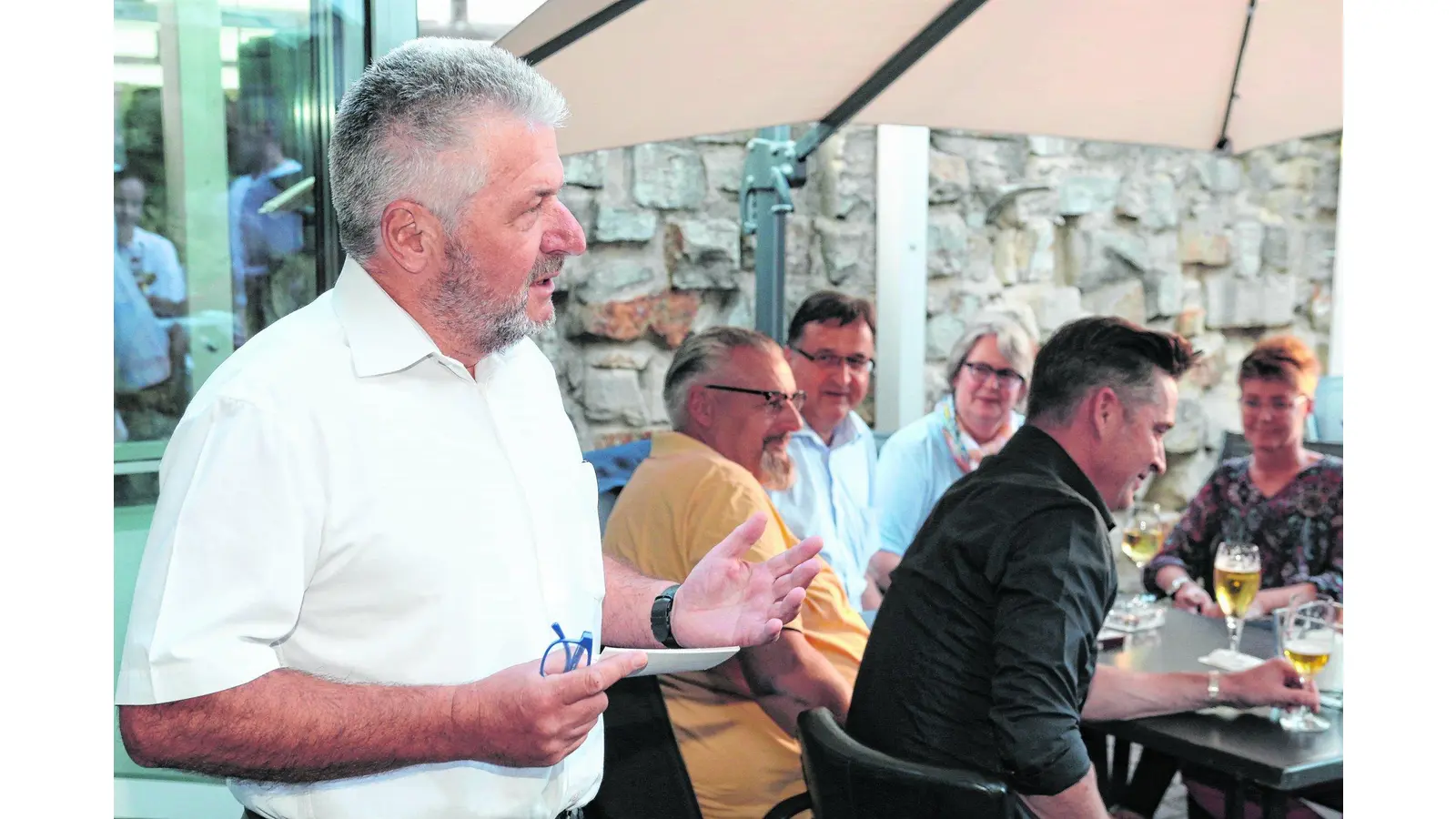 Raabe will nicht lang auf Bagger warten (Foto: bb)