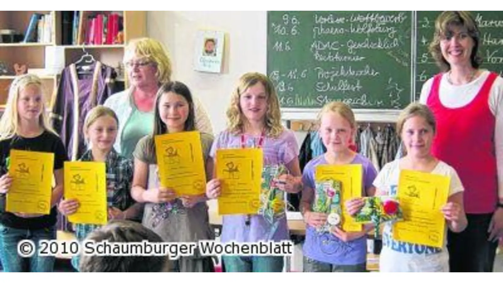Alina Buddensiek gewinnt den Vorlesewettbewerb (Foto: tt)