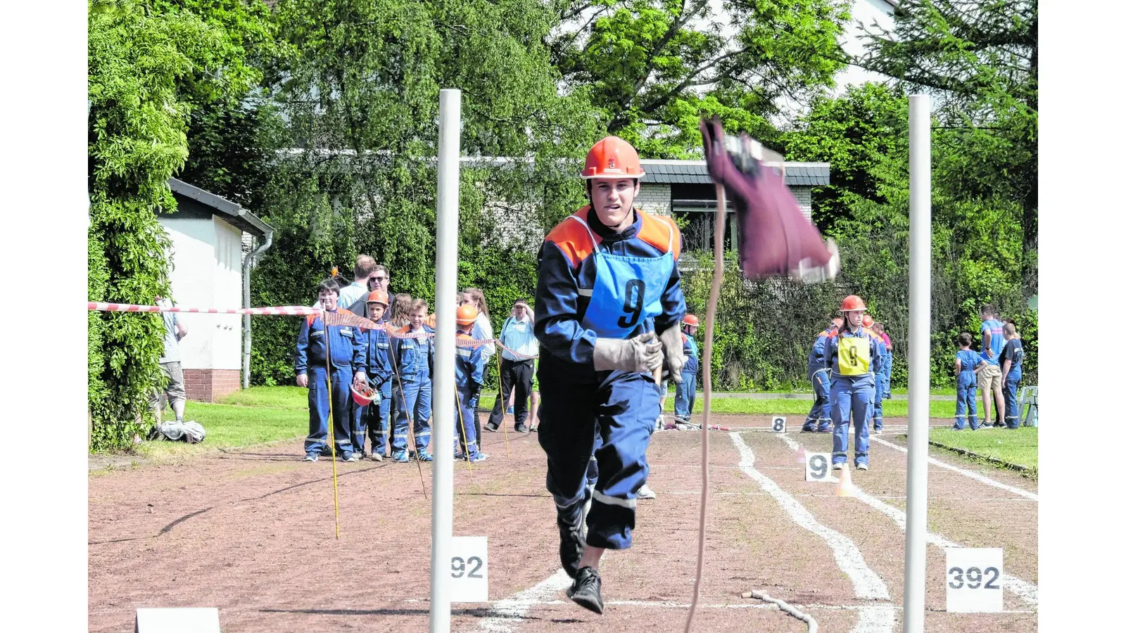 Die Feuerwehr-Favoriten kommen weiter (Foto: tr)