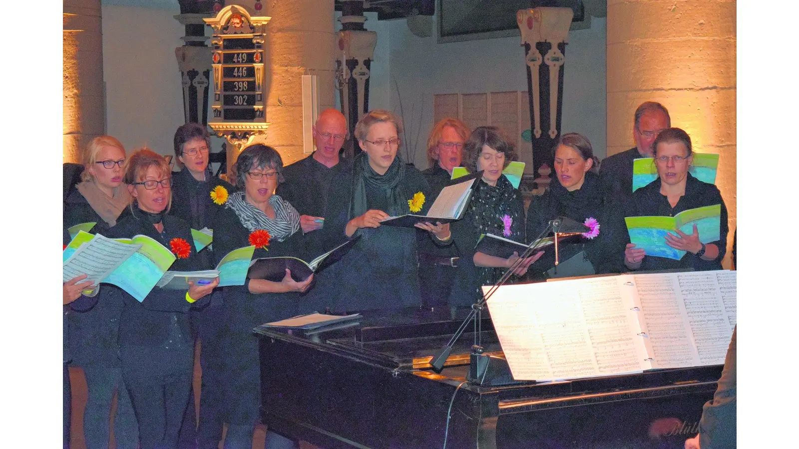 Chormusik zur Einkehr (Foto: mk)