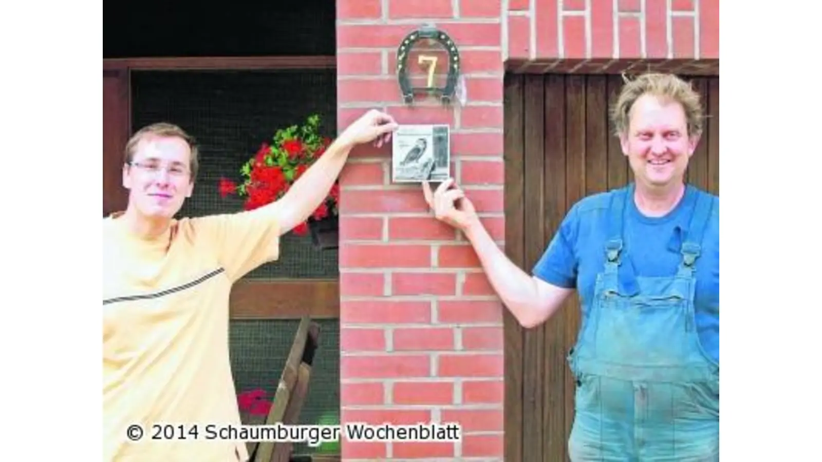 Die Schleiereulenfreunde werden ausgezeichnet (Foto: ste)