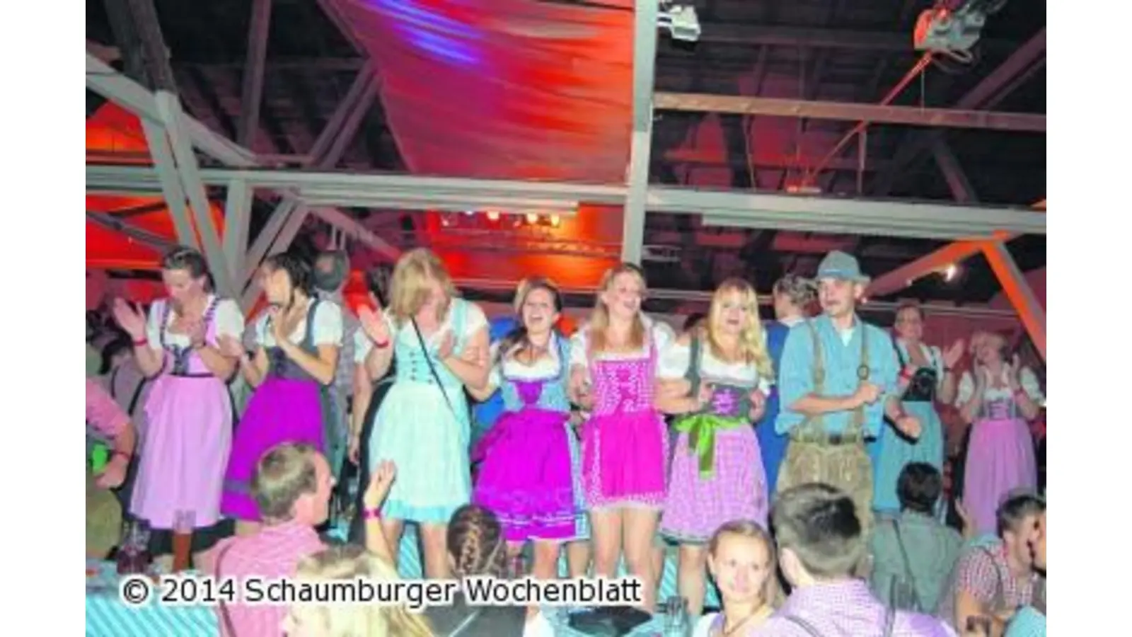 Stimmung mit den Hiata Madln (Foto: em)