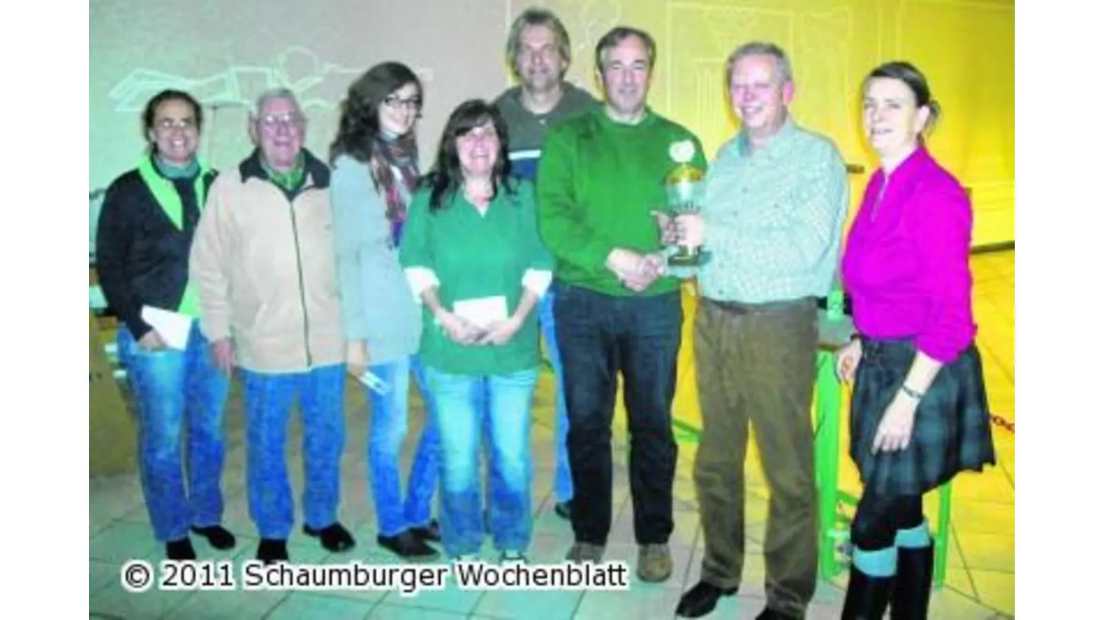 SV Bad Eilsen gewinnt Sparkassenwanderpokal (Foto: red)