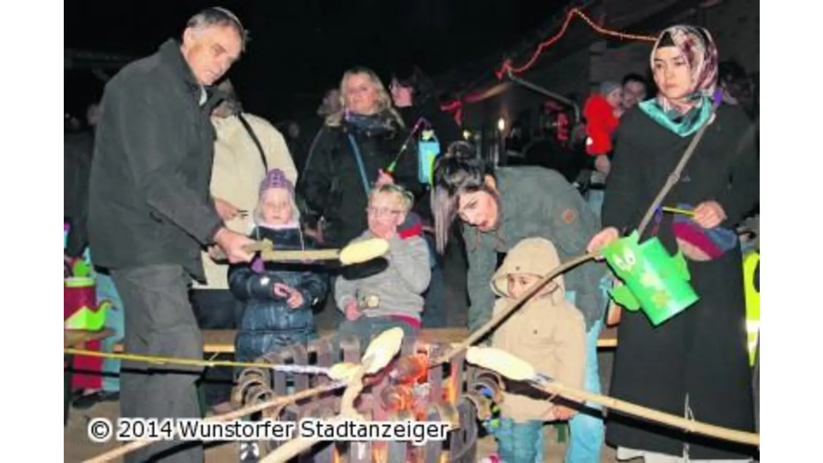 Freundliche Gespenster und schräge Vögel leuchten (Foto: tau)