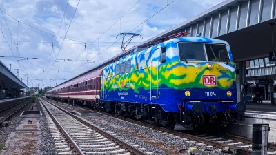 Sonderfahrt in die Bundeshauptstadt mit einem historischen Zug.  (Foto: privat)