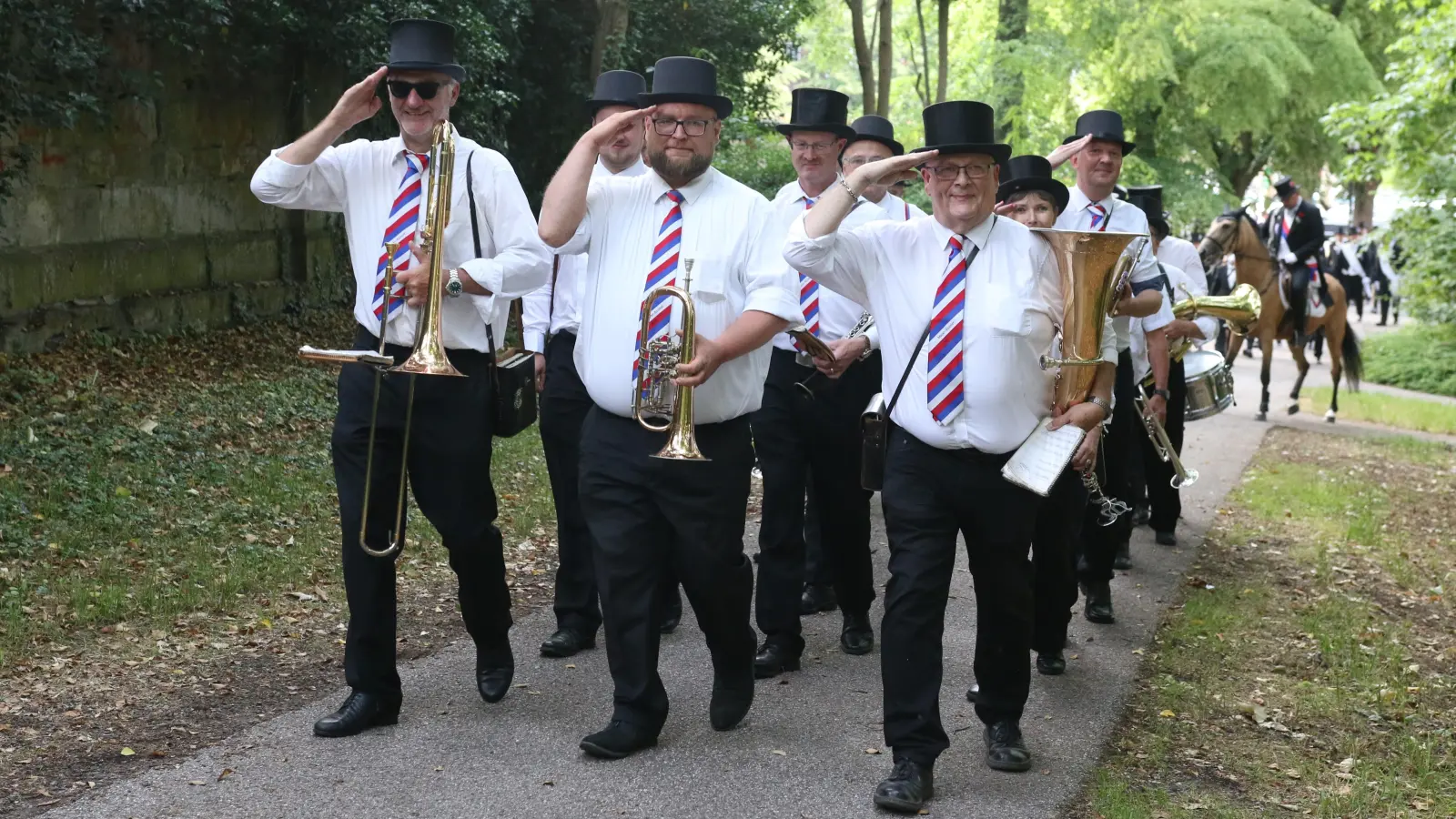 Die Musik ist ein zentrales Element des Schützenfestes, für ihre Finanzierung ist stetiges Engagement nötig. (Foto: archiv bb)