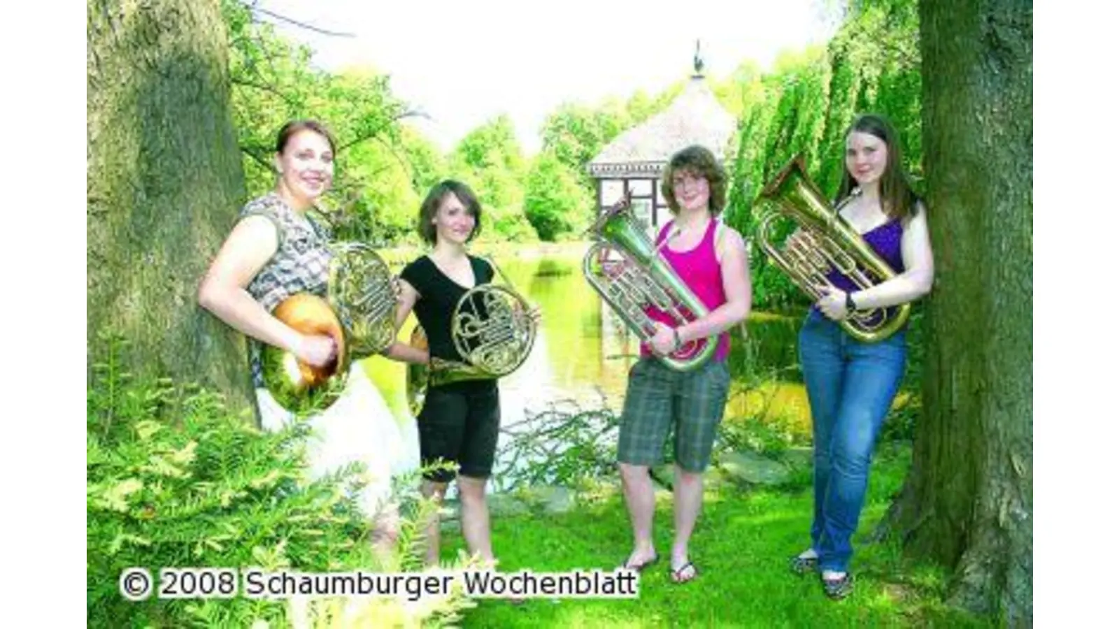 Durch herrliches Grün flanieren (Foto: ih)