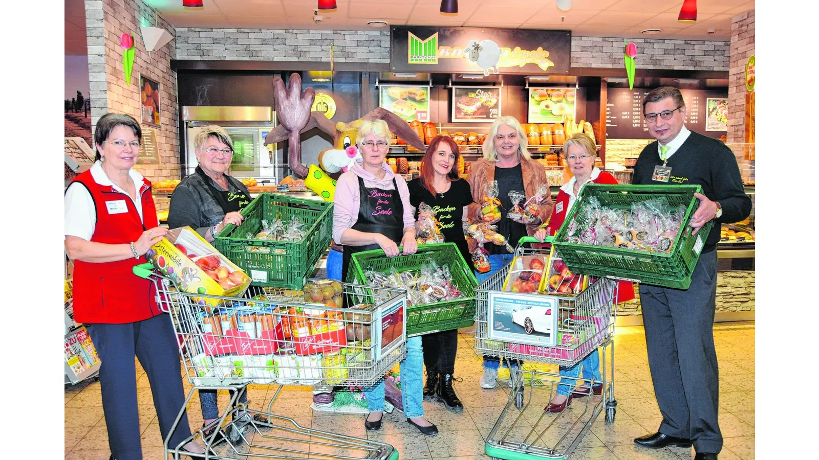 Back-Aktion brachte 570 Muffins (Foto: ste)