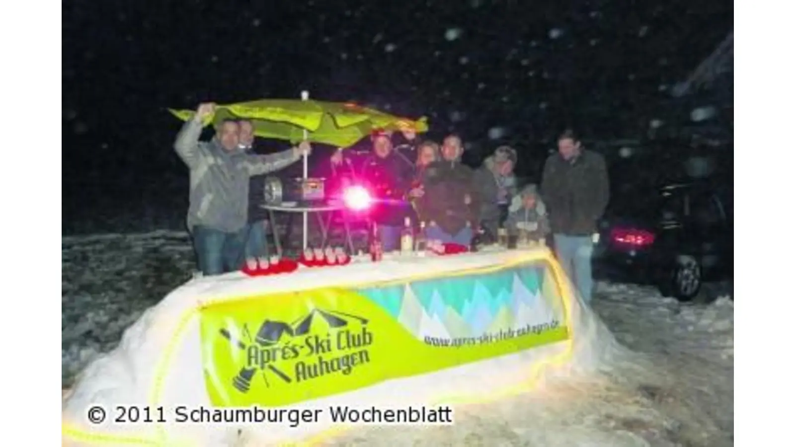 Eine Silvesterparty mit Ski wie noch nie (Foto: gi)