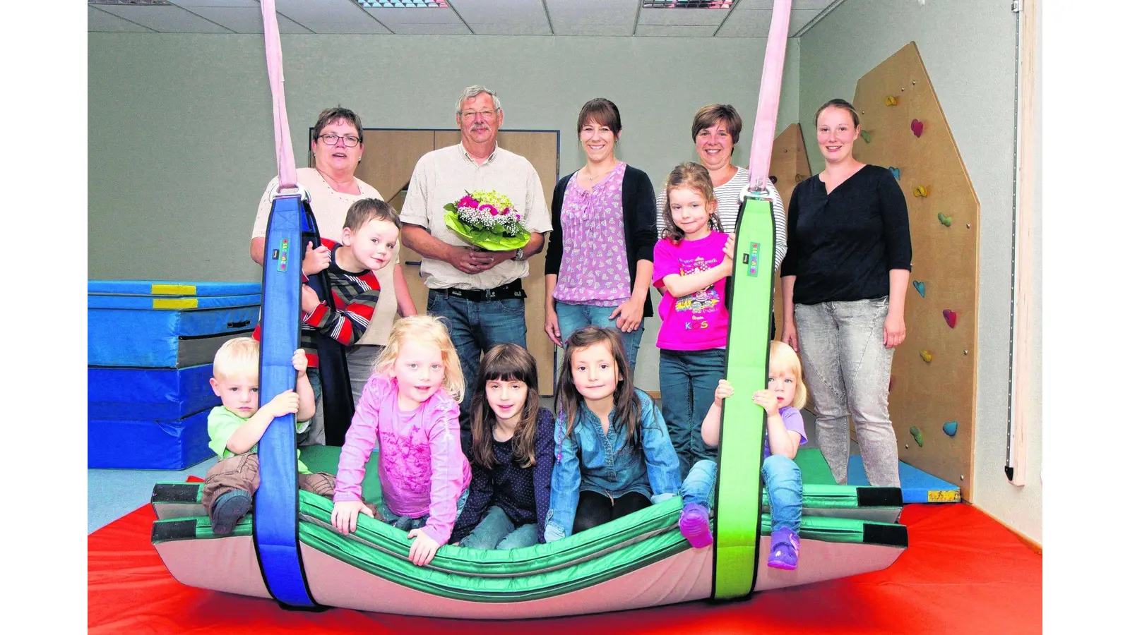 Kindergarten erhält Spende über 500 Euro (Foto: bb)