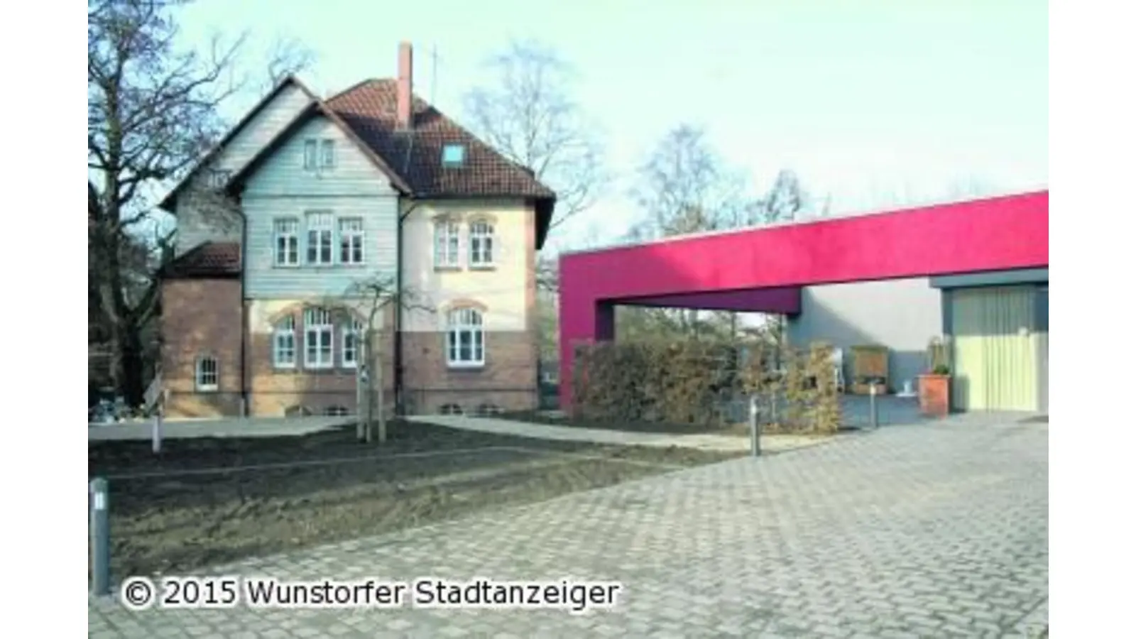 Es wird gepflastert und fleissig gepflanzt (Foto: mk)