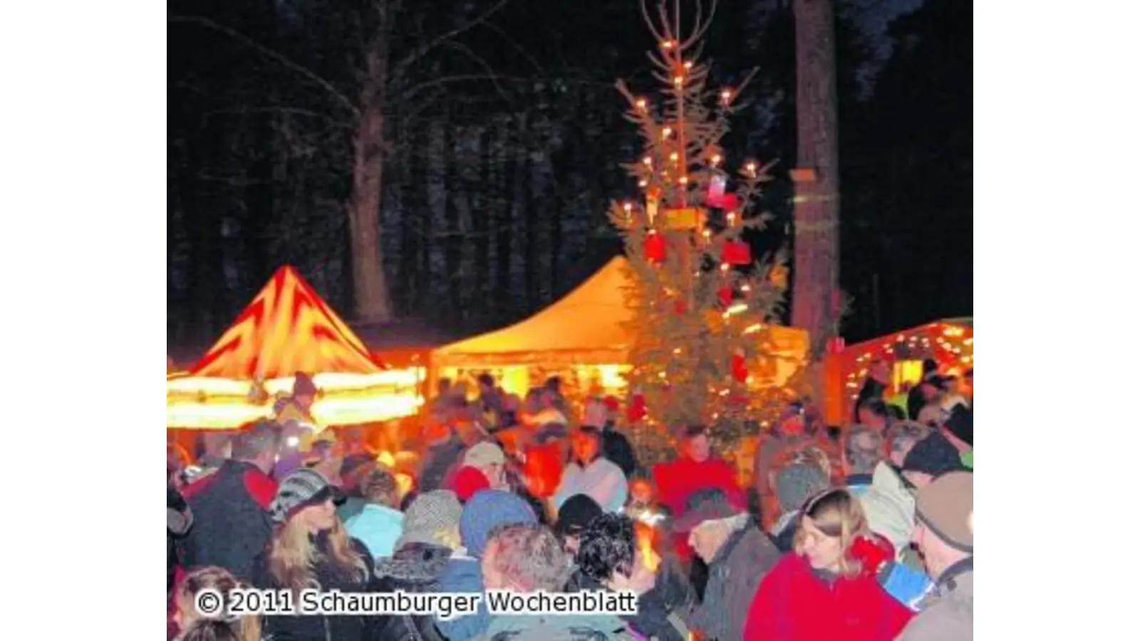 Alle Gäste begeistert vom Weihnachtsmarkt (Foto: pp)