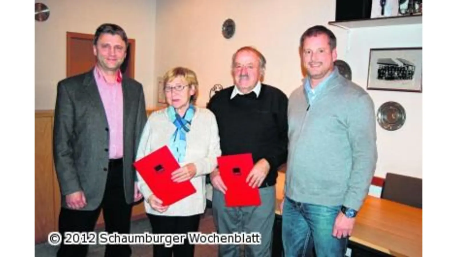 Ehrung für Rosemarie und Heinz Steinert (Foto: red)