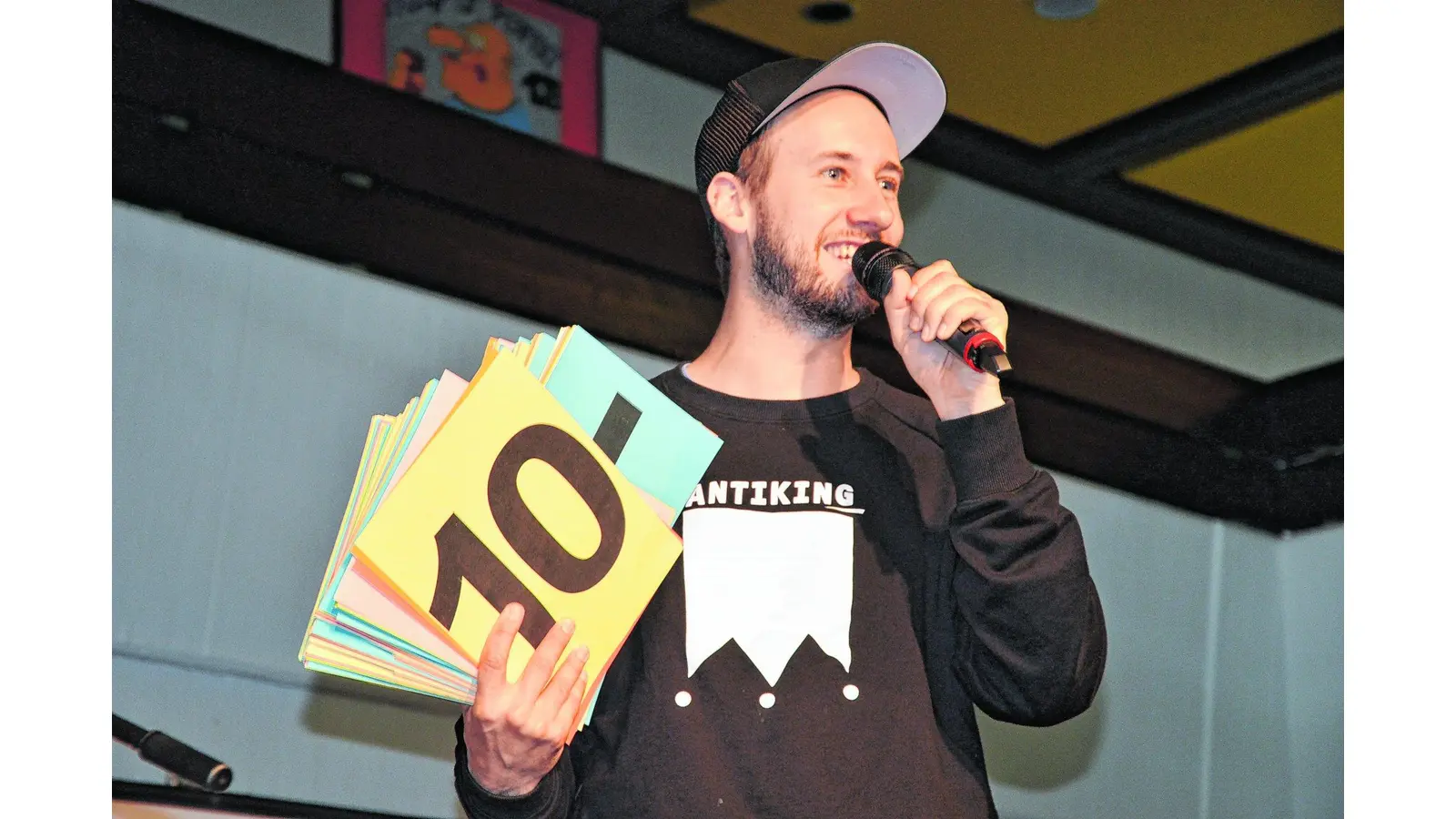 Die Dichterschlacht im Gymnasium (Foto: ste)