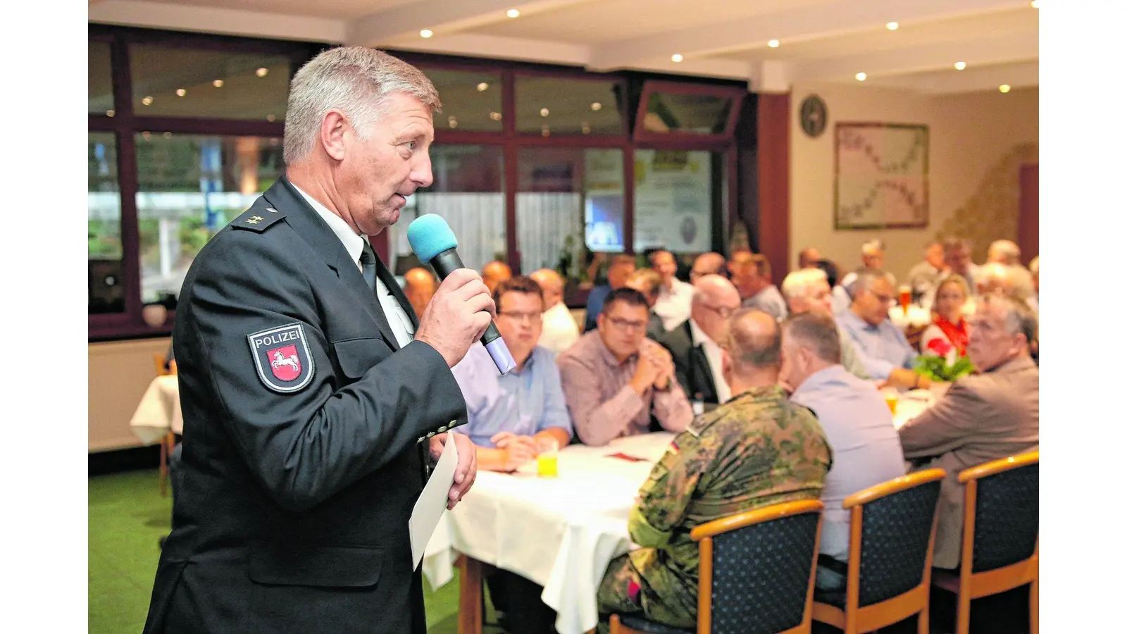 Der Ortsbrandmeister landet auf Platz eins (Foto: bb)