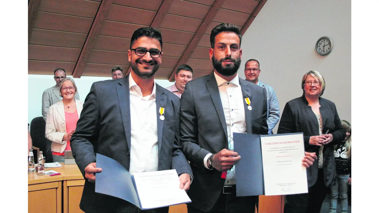 Rettung unter Lebensgefahr (Foto: bb)