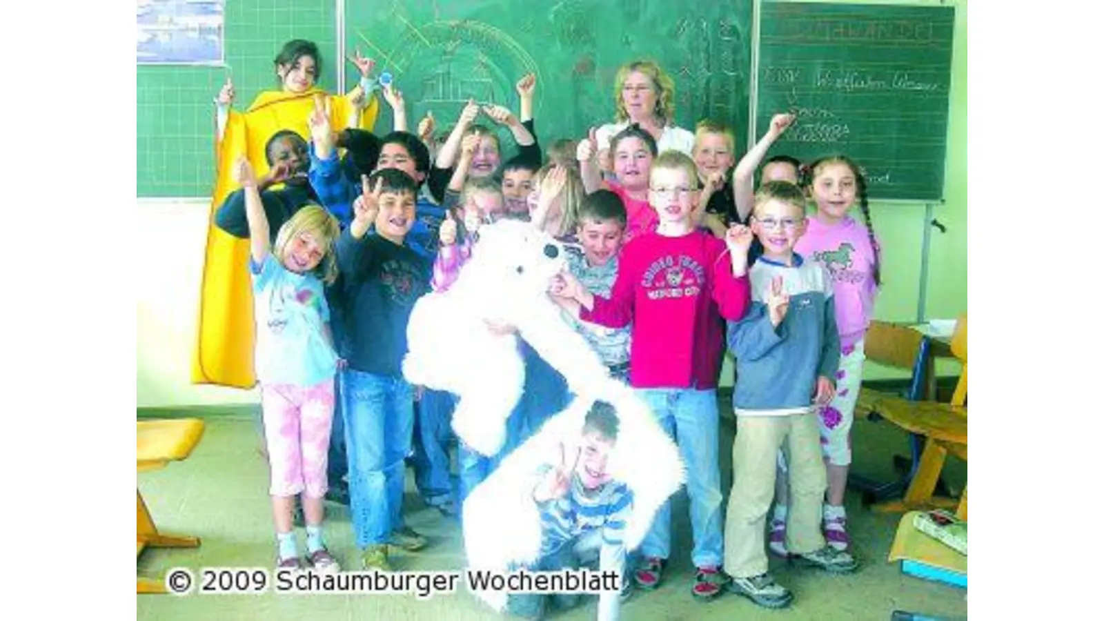 Dem Eisbär ist es viel zu heiß (Foto: ro)