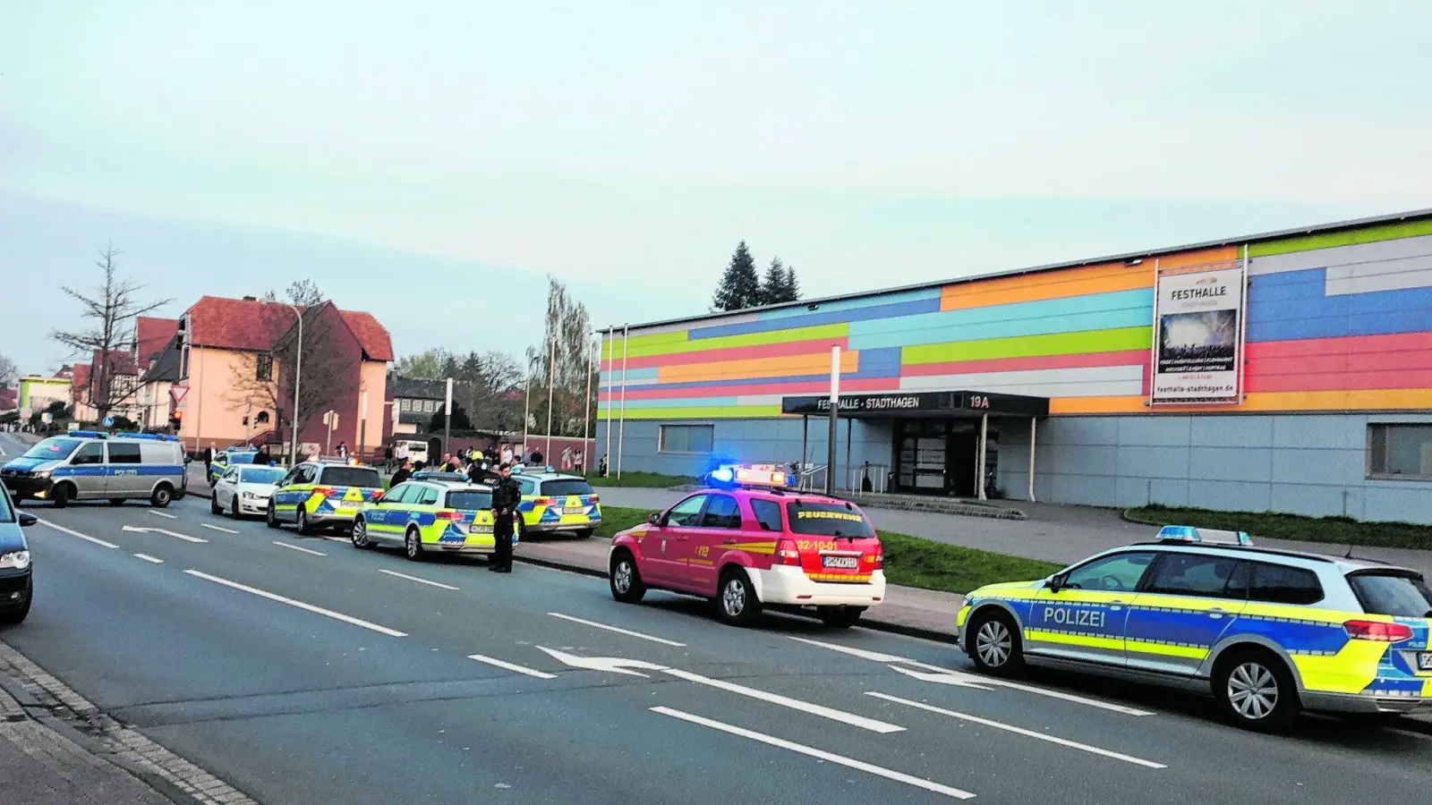 Bombendrohung unterbricht Hochzeitsfeier (Foto: bb)