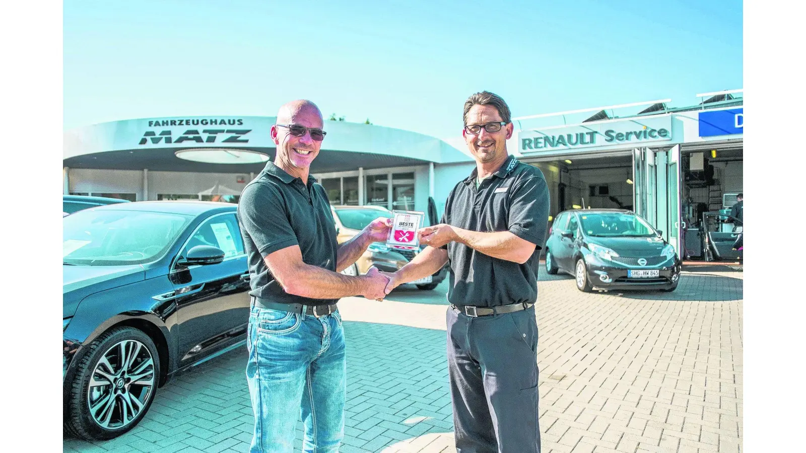 Die Matz-Werkstatt leistet Ausgezeichnetes (Foto: tr)