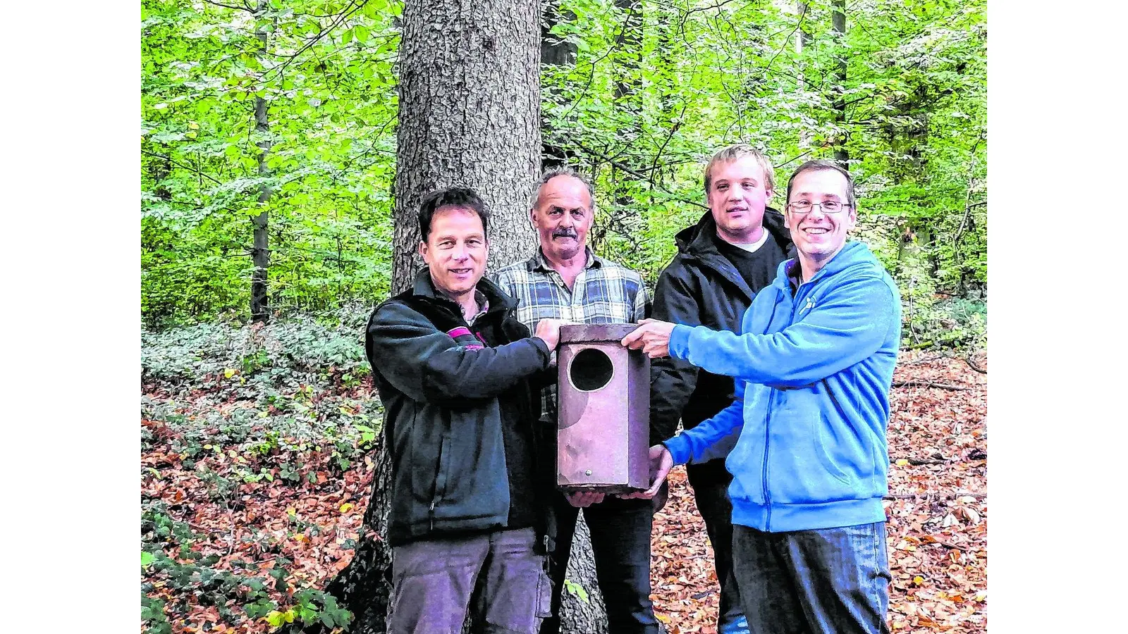 Kauzigen Waldbewohnern wird unter die Flügel gegriffen (Foto: red)