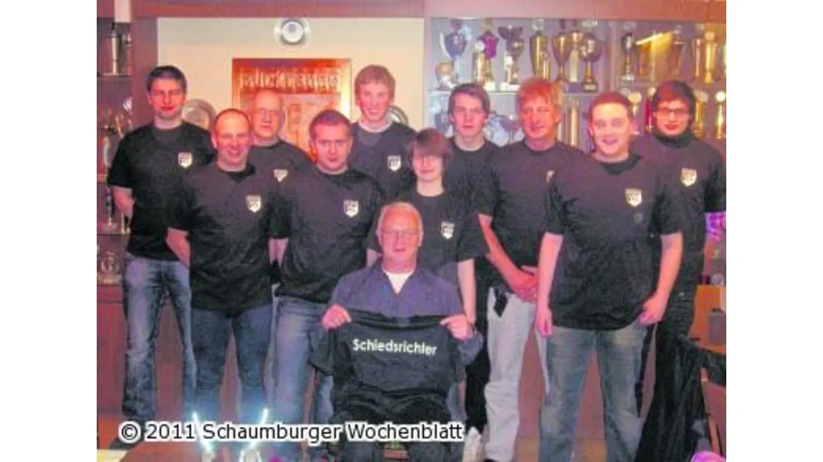 Empfang der Schiedsrichter (Foto: red)