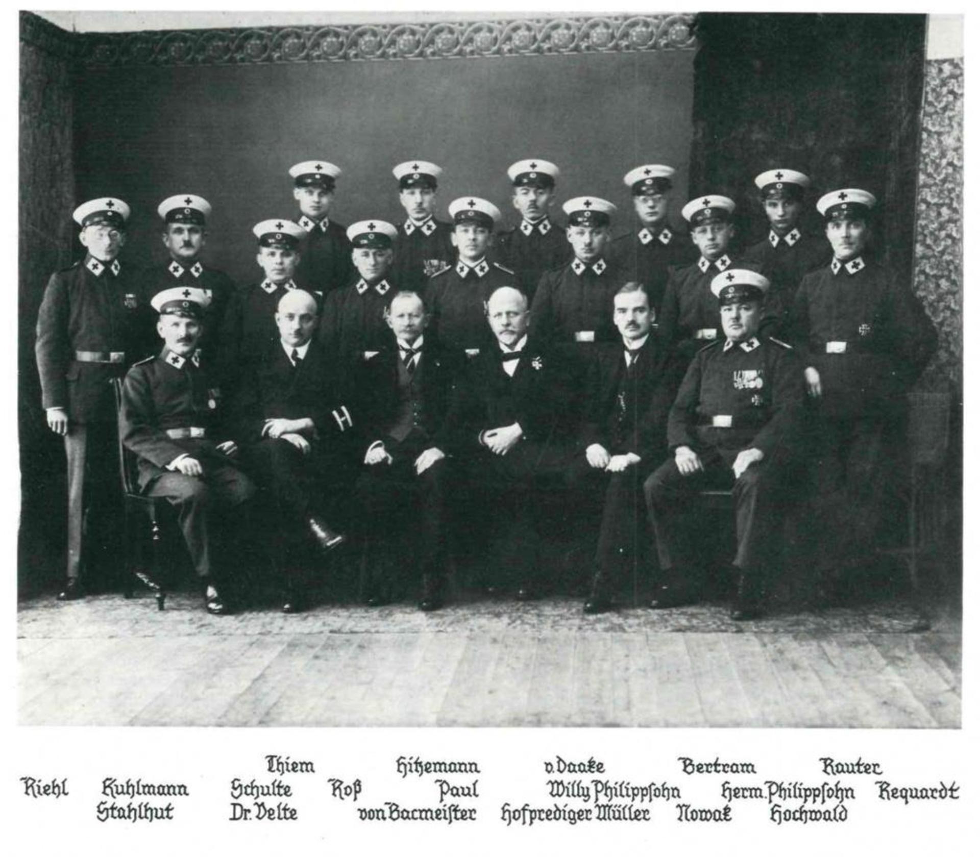 Sanitätskolonne 1930er Jahre . (Foto: privat)