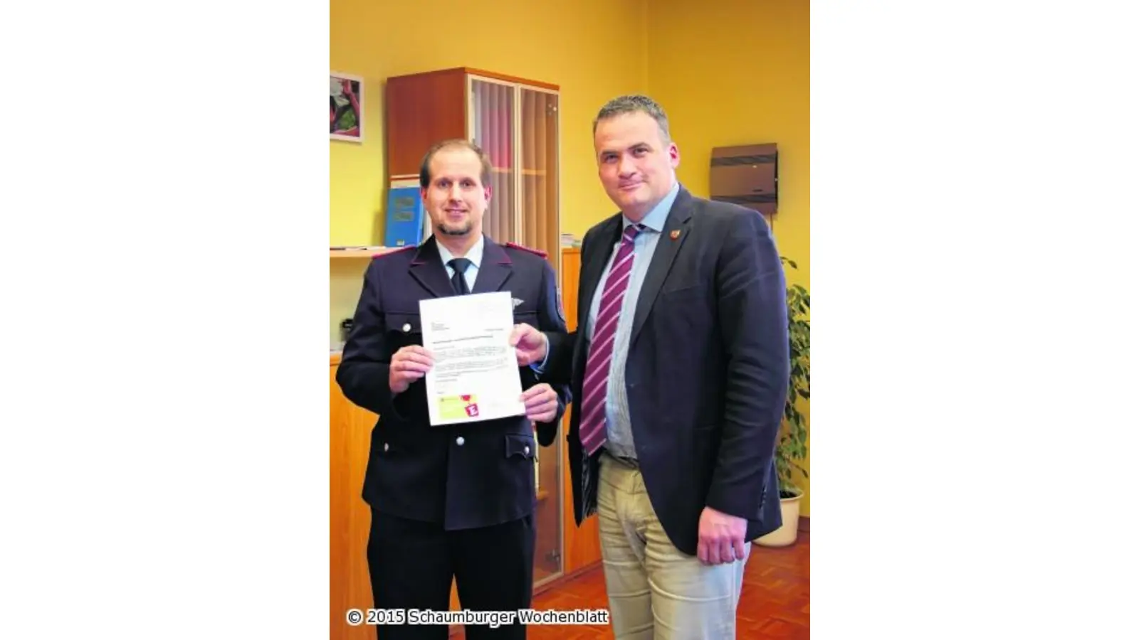 Drei Nenndorfer erhalten eine Ehrenamtskarte (Foto: jl)