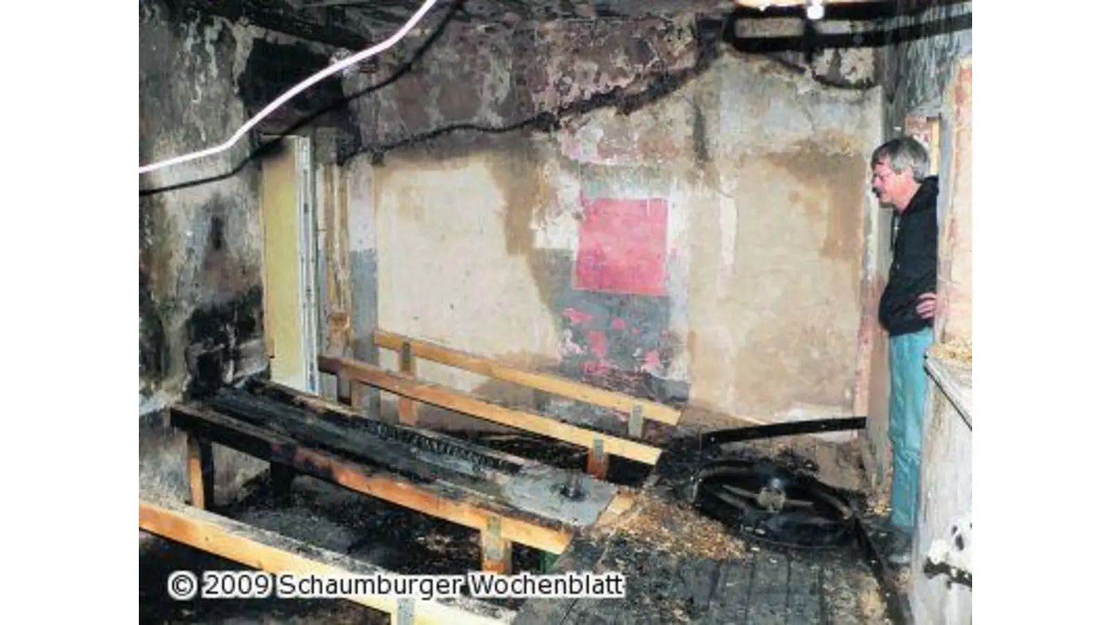 Feuer wütet in der Heizung (Foto: al)