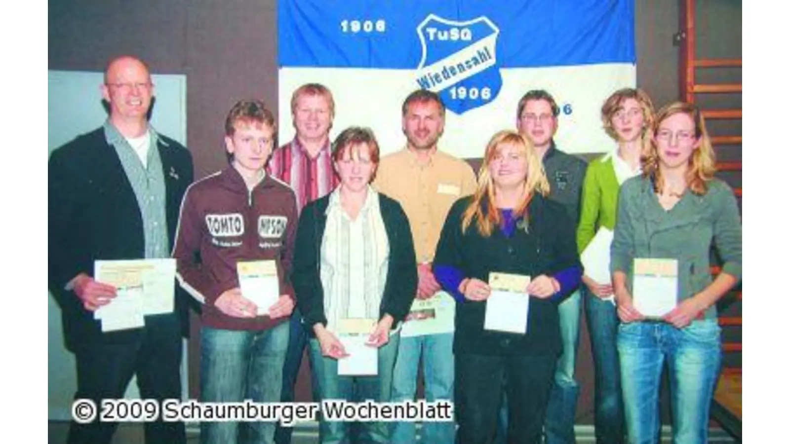 Mitglieder erhalten Sportabzeichen (Foto: red)