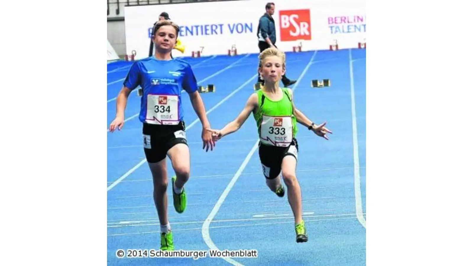 Jannik Nottmeyer sprintet in Berlin (Foto: pp)