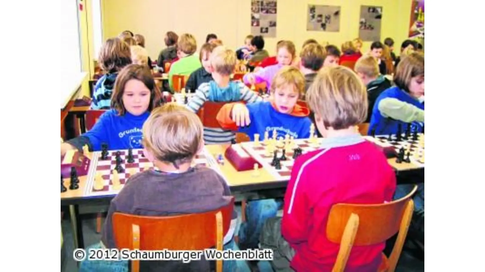 Schulschach mit 16 Vierermannschaften (Foto: red)