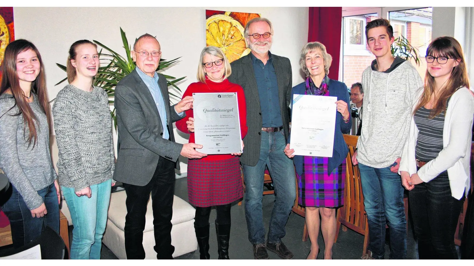 Ratsgymnasium bleibt Lions-Quest-Schule (Foto: pp)