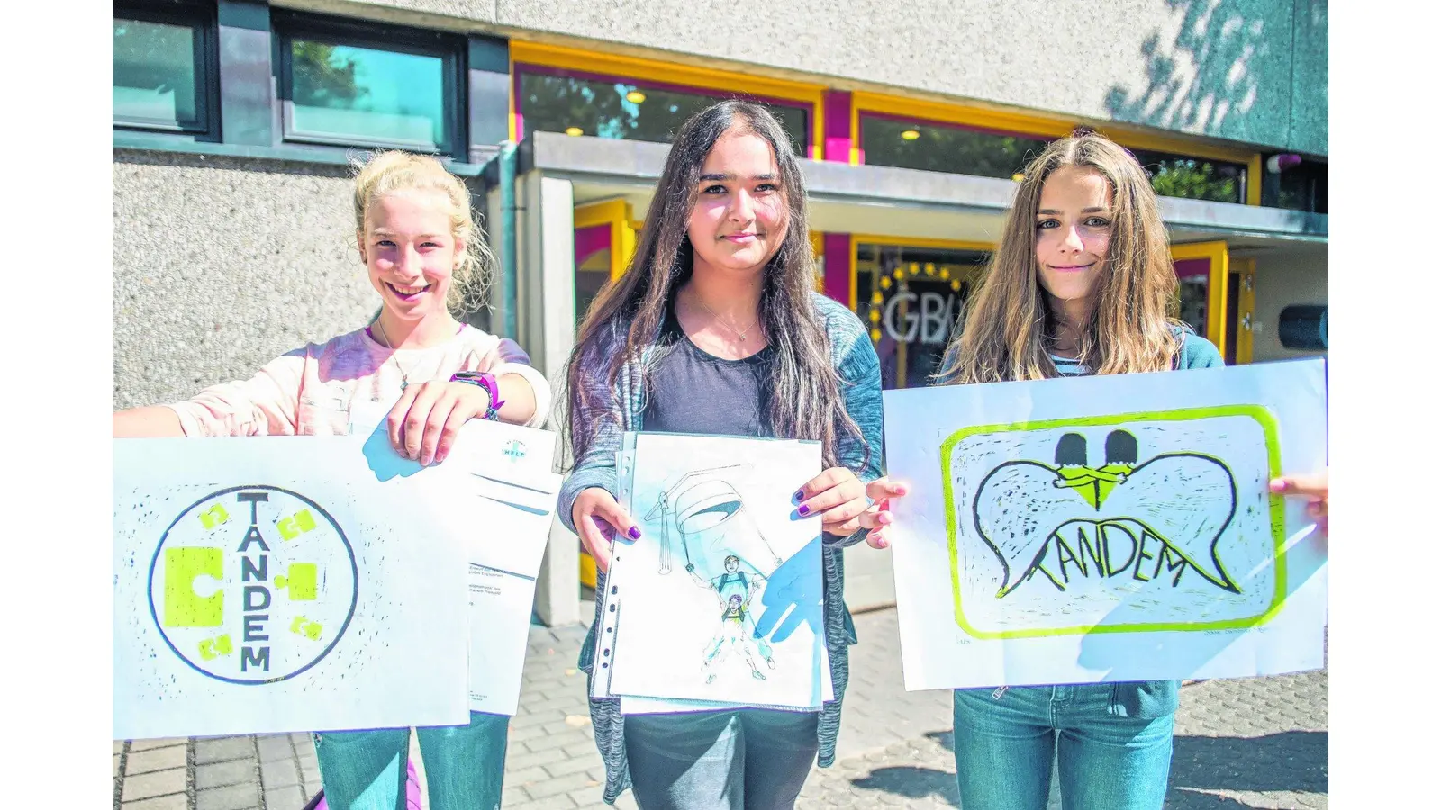 Das Tandem-Mentorenprojekt bekommt ein Logo (Foto: tr)