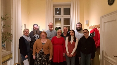 Bereiten sich auf die Kommunalwahl vor (v.li.): Sonja Schmidt, Florian Winter, Wiebke Chopty, Jürgen Offermann, Lisa Behme, Volker Napp, Luisa Gulke, Torben Scharnhorst, Johanna Brotte. (Foto: privat)