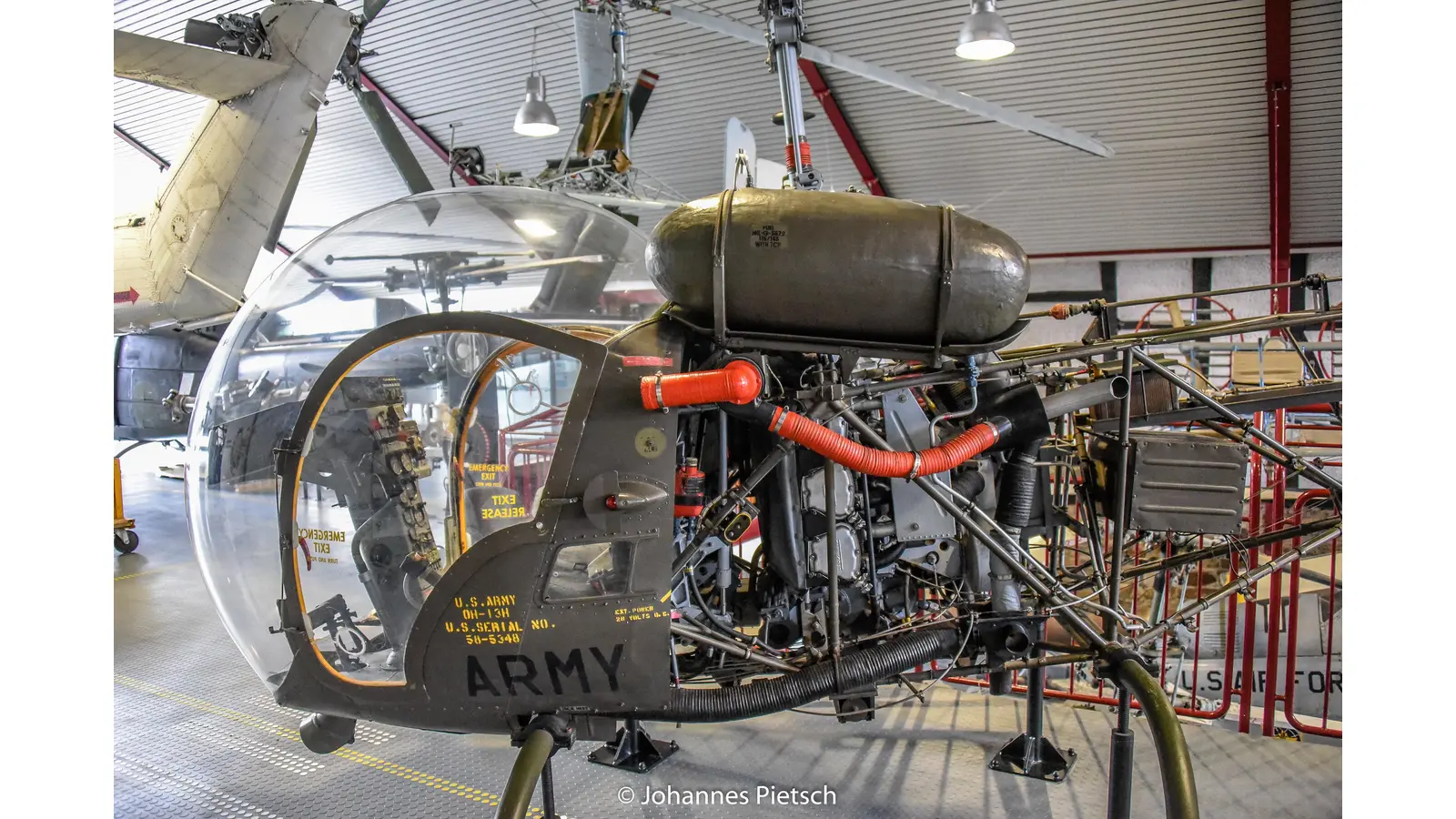 Im Hubschraubermuseum. (Foto: Pietsch)