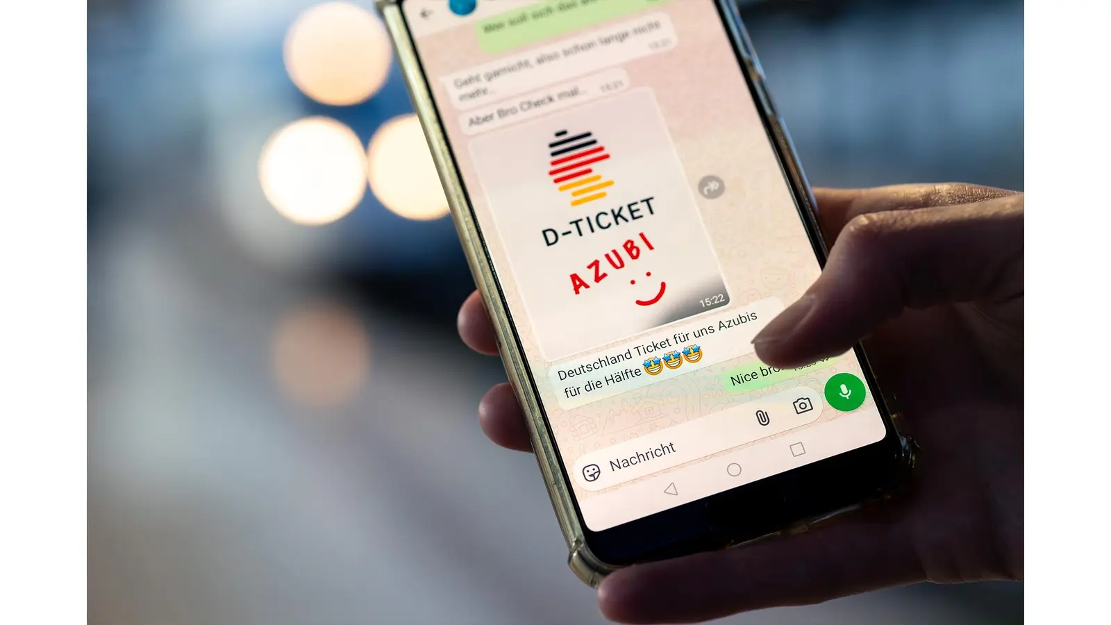 Das Land Niedersachsen unterstützt Auszubildende, die das DeutschlandTicket nutzen. (Foto: privat)